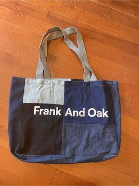 Frank & Oak Denim Tote Bag